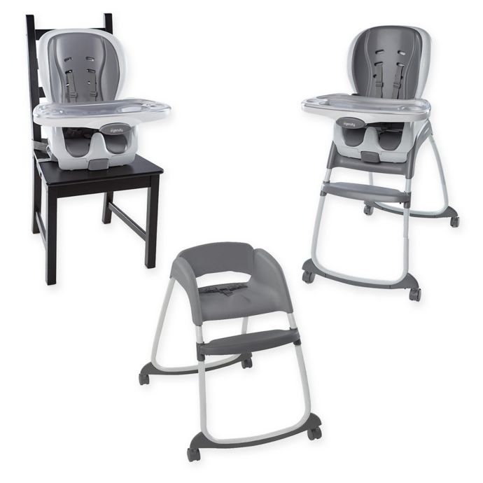 Ingenuity™ Trio 3-in-1 SmartClean High Chair in Slate | Bed Bath & Beyond