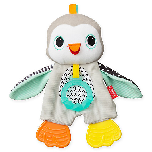 Alternate image 1 for Infantino® Cuddly Teether™ Penguin