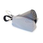 Alternate image 2 for Oh Baby Bags Clip-On Mini Stripes Wet Bag Dispenser in Grey/White