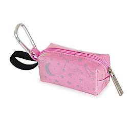 Oh Baby Bags Clip-On Stars Wet Bag Dispenser in Pink