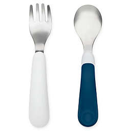 OXO Tot® Fork and Spoon Set in Navy