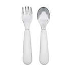 Alternate image 1 for OXO Tot&reg; On the Go Fork and Spoon Set with Travel Case in Teal