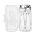 Alternate image 3 for OXO Tot&reg; On the Go Fork and Spoon Set with Travel Case in Navy