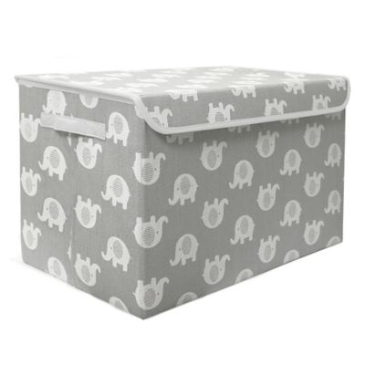 stacking open toy storage trunk