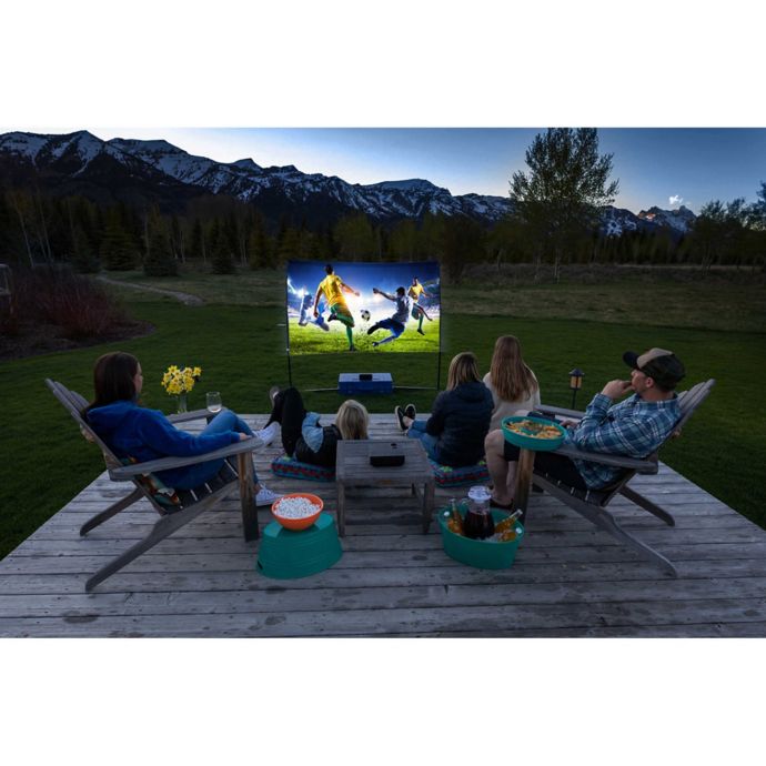 Outdoor Home Theater Projector and Screen | Bed Bath & Beyond