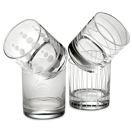 Alternate image 1 for Mikasa® Cheers Double Old Fashioned Glasses (Set of 4)