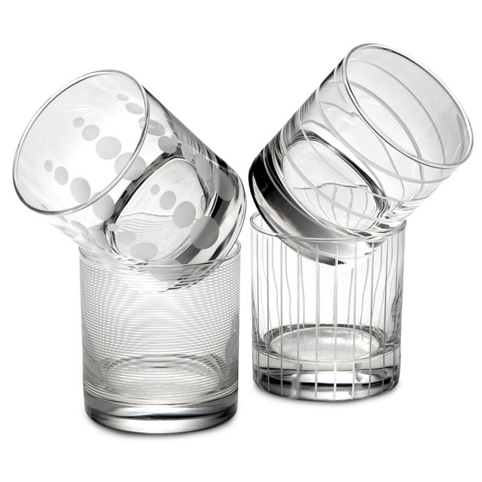 Mikasa® Cheers Double Old Fashioned Glasses (Set of 4) Bed Bath and Beyond Canada