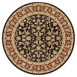Loloi Rugs Welbourne 7'7 Round Area Rug in Coffee