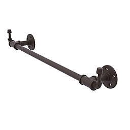Allied Brass Pipeline Collection Towel Bar with Integrated Hooks