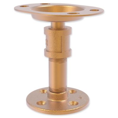 Allied Brass Pipeline Collection Vanity Top Toothbrush Holder in Brushed Bronze