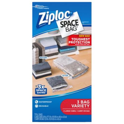 ziploc packing cubes