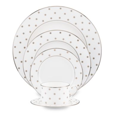 kate spade new york Larabee Road&trade; Platinum Dinnerware Collection. View a larger version of this product image.