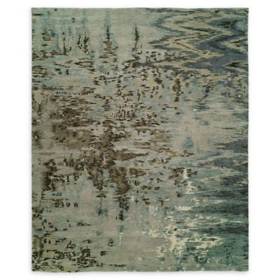 Natori Dynasty Mirage Hand Knotted Rug in Blue