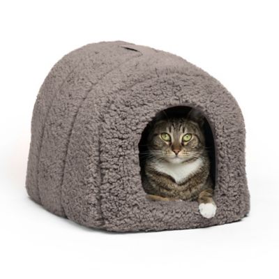 pet igloo bed