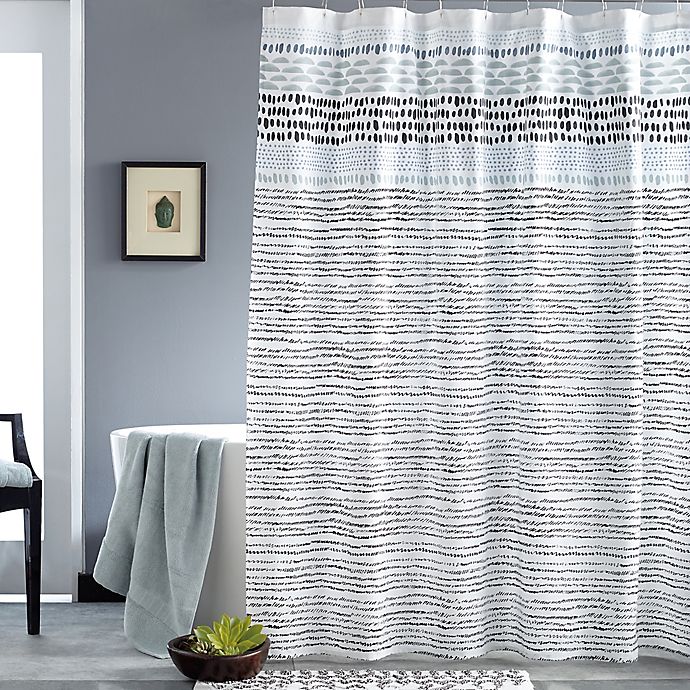 dkny shower curtain