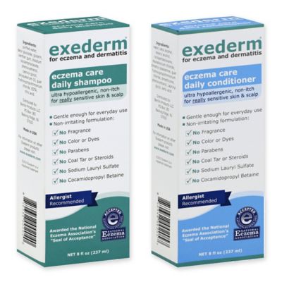 Exederm Eczema and Dermatitis Hair Care Collection