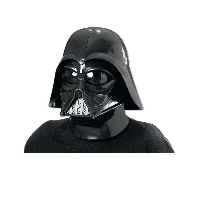 star wars darth vader 2 piece injection molded halloween mask helmet bed bath beyond rubie s