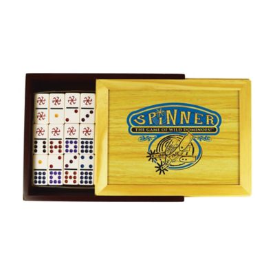 Front Porch Classics Spinner The Game of Wild Dominoes