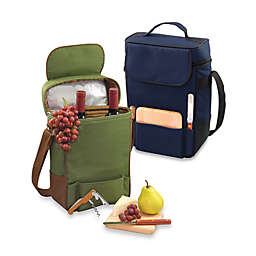 Picnic Time® Duet Insulated Wine and Cheese Tote