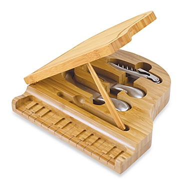 Picnic Time&reg; Piano Cheeseboard. View a larger version of this product image.