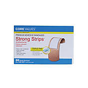 Core Values&trade; 60-Count Strong Strips&reg; Bandages