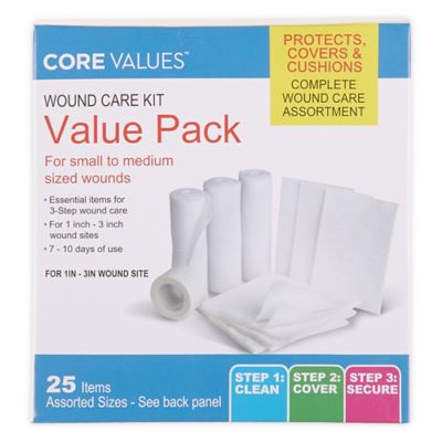 Core Values&trade; 25-Piece Wound Care Kit