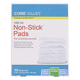 Core Values™ 10-Count Nonstick Pads