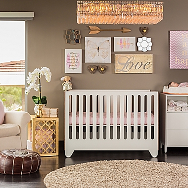 Nook Sleep Systems&trade; Pebble Air Crib and Toddler Mattress in Blush. View a larger version of this product image.