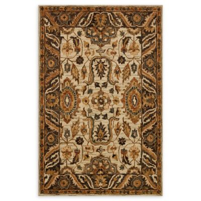 Loloi Rugs Victoria Rug in Ivory/Dark Taupe