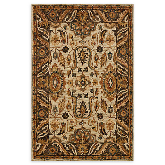 Alternate image 1 for Loloi Rugs Victoria 5' x 7'6 Area Rug in Ivory/Dark Taupe