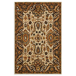 Loloi Rugs Victoria 7'9 x 9'9 Area Rug in Ivory/Dark Taupe