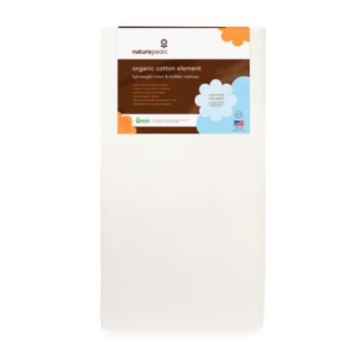 lightweight organic cotton classic crib mattress