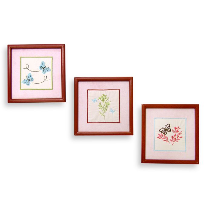 Nojo Alexis Garden 3 Piece Wall Hanging Set Buybuy Baby