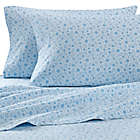 Alternate image 0 for The Seasons Collection&reg; HomeGrown&trade; Holly Flannel Sheet Set in Blue