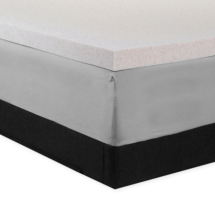 Independent Sleep Copper Infused Memory Foam Mattress Topper | Bed Bath ...