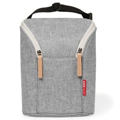 skip hop grab & go double bottle bag