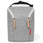 Skip*Hop&reg; Grab &amp; Go Double Bottle Bag in Grey Melange