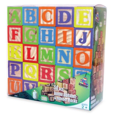 traditional wooden alphabet blocks