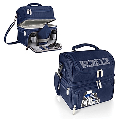 Picnic Time&reg; Star Wars&trade; R2-D2 Pranzo Lunch Tote in Navy. View a larger version of this product image.