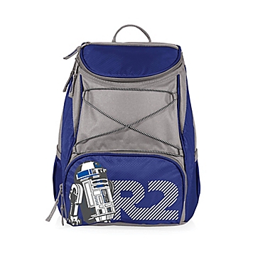 Picnic Time&reg; Star Wars&trade; R2-D2 PTX Cooler Backpack in Navy. View a larger version of this product image.