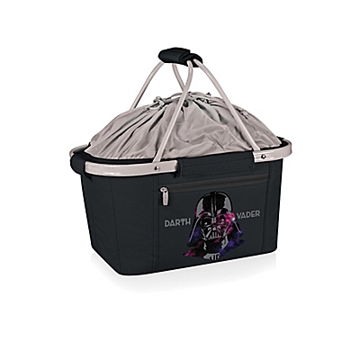 Picnic Time&reg; Star Wars&trade; Darth Vader Metro Basket Cooler Tote in Black. View a larger version of this product image.
