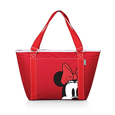 Picnic Time&reg; Disney&reg; Minnie Mouse Topanga Cooler Tote in Red. View a larger version of this product image.