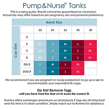 Rumina Hands-Free Pump &amp; Nurse Essential X-Large Nursing Tank in Heather Grey. View a larger version of this product image.