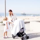 Alternate image 4 for Zalamoon Nursing Shawl in Cloud Blue