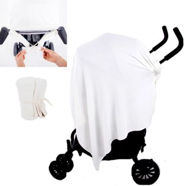 Zalamoon Nursing Shawl in Cozy Ivory. View a larger version of this product image.