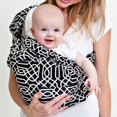 black baby sling