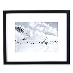 Historic Pictoric Winter Wonderland, Niagara Falls 18-Inch x 22-Inch Framed Wall Art