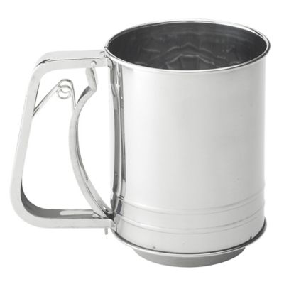 Mrs. Anderson's Baking&reg; 3-Cup Stainless Steel Squeeze Sifter