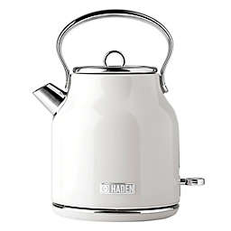 Haden Heritage 1.7-Liter Electric Kettle in Ivory White