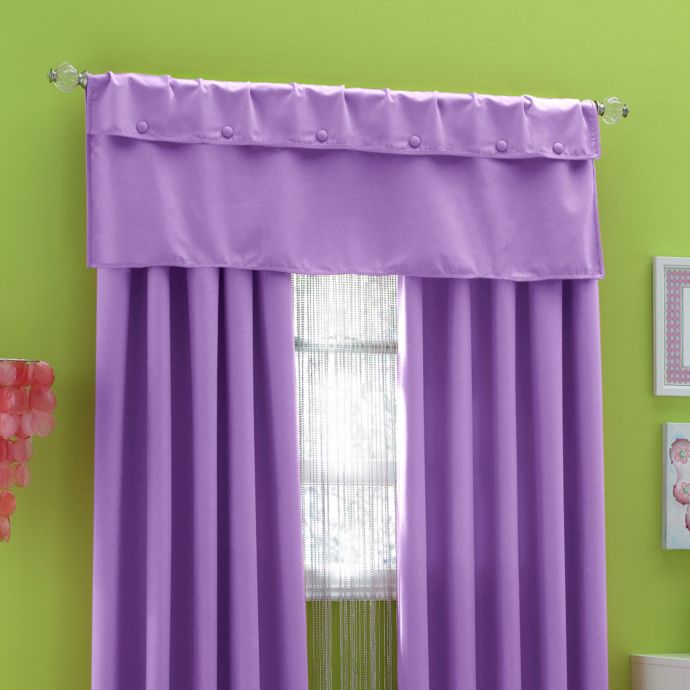 Orlando Kid 63 Inch Window Curtain Panel In Purple Bed Bath Beyond
